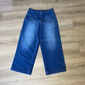 Energie Wide Leg Crop Jeans High Rise Juniors 11